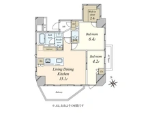 【東京都/荒川区東日暮里】プレシス東日暮里エアマークス 間取り図