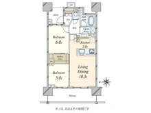 【東京都/台東区東上野】クレヴィア上野 間取り図
