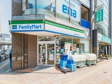 【東京都/台東区上野】クレストフォルム上野グランステージ ファミリーマート 上野駅入谷口店（現地より約450m）：