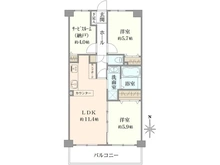 【東京都/墨田区墨田】ネオマイム墨田鐘ヶ淵 間取り図