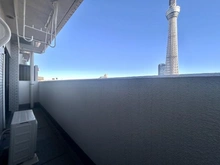 【東京都/墨田区向島】ヴェラハイツ隅田公園 バルコニー