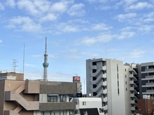 【東京都/台東区浅草橋】ラ・アトレレジデンス浅草橋 眺望：バルコニーから（ズーム有）