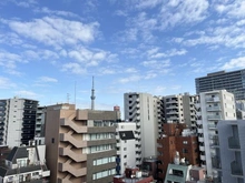 【東京都/台東区浅草橋】ラ・アトレレジデンス浅草橋 眺望：バルコニーから（ズーム無）