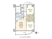 【東京都/台東区浅草橋】ラ・アトレレジデンス浅草橋 間取り図
