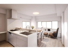 【東京都/台東区台東】グランベルセントラルステージ 内装完成予想図：内装完成予想図に掲載されている、
家具調度品等は価格に含まれません。