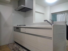 【千葉県/千葉市中央区祐光】大林フローラ千葉 キッチン：2021年7月内装リフォーム済み