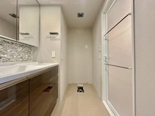 【東京都/江東区亀戸】ザ・パークハウス亀戸 洗面室：リフォーム中(2026年4月10日完了予定)