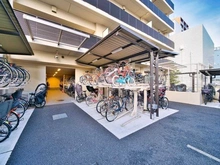 【東京都/江東区亀戸】ザ・パークハウス亀戸 駐輪場