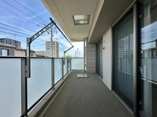 【埼玉県/上尾市原新町】オハナ北上尾 バルコニー