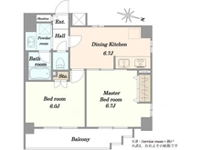 【埼玉県/さいたま市中央区上落合】ゼクシア大宮上落合 間取り図