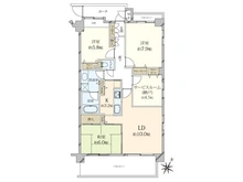 【埼玉県/さいたま市北区宮原町】ロータリーパレス宮原 間取り図