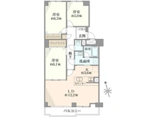 【東京都/立川市錦町】立川サニーコート 間取り図