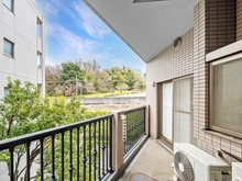 【東京都/八王子市南大沢】ドミナス多摩南大沢 バルコニー