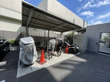 【東京都/立川市羽衣町】ブリリア西国立 共用部：バイク置場