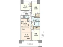 【東京都/練馬区東大泉】プラウドシティ大泉学園 間取り図