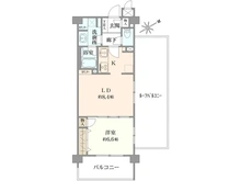 【東京都/日野市大字日野】ベレッサ甲州街道駅ステーシア 間取り図