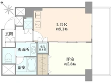 【東京都/稲城市矢野口】ルネ稲城 間取り図