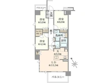 【東京都/立川市曙町】ザ・パークハウス立川 間取り図