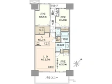 【東京都/日野市多摩平】プラウドシティ豊田多摩平の森 B棟 間取り図
