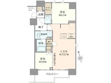 【東京都/台東区鳥越】クレヴィア新御徒町 間取り図