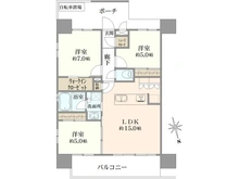 【東京都/八王子市八日町】ミオカステーロ八王子II 間取り図