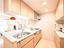 【東京都/東大和市桜が丘】オハナ玉川上水ガーデニア キッチン：家具調度品は価格に含まれません