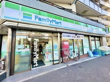 【東京都/府中市宮西町】ガーラ・レジデンス府中 ファミリーマート 海田宮西町店（現地より約230m）