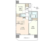 【東京都/府中市宮西町】ガーラ・レジデンス府中 間取り図