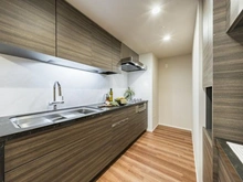 【神奈川県/横浜市西区宮崎町】プレシス横濱紅葉坂 キッチン：（※家具・調度品等は販売価格に含まれておりません）