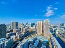 【東京都/港区芝浦】芝浦アイランドケープタワー 眺望：バルコニーより北側を望む