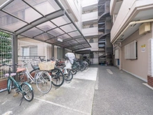 【東京都/北区昭和町】ライオンズマンション荒川遊園 駐輪場