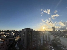 【東京都/北区堀船】プラグレス王子 眺望：夕焼け