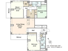 【東京都/北区西ケ原】東高駒込ペアシティ 間取り図