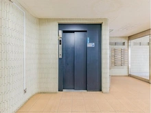 【東京都/北区中里】駒込台マンション 共用部：エレベーター