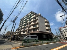 【東京都/北区中里】駒込台マンション 外観