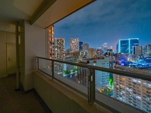 【東京都/港区芝浦】芝浦アイランドケープタワー バルコニー：夜景