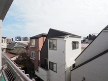 【東京都/文京区本駒込】白山コーポビアネーズ 眺望：バルコニーより北東を望む