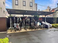 【東京都/荒川区東尾久】イニシア西日暮里 ウエストメゾン 駐輪場