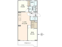 【東京都/練馬区中村北】三田中村橋第2コーポ 間取り図