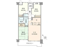 【東京都/北区滝野川】アルス西巣鴨 間取り図