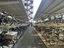 【埼玉県/越谷市大字西方】エフローレ新越谷ロイヤルガーデン 駐輪場