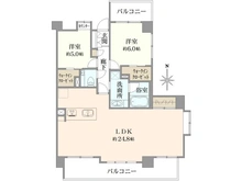 【東京都/豊島区西池袋】オーベル池袋立教通り 間取り図