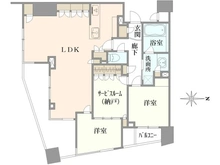 【東京都/北区王子本町】プラウド王子本町ディア―ジュ 間取り図
