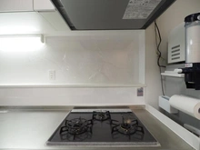 【東京都/文京区本駒込】白山コーポビアネーズ キッチン：三口コンロ