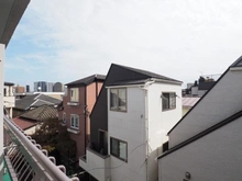 【東京都/文京区本駒込】白山コーポビアネーズ 眺望：バルコニーより北東を望む