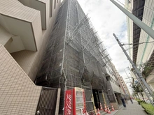 【東京都/北区滝野川】アルファホームズ西巣鴨 外観：大規模修繕中