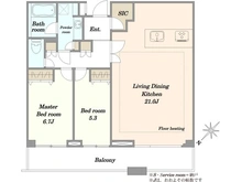 【東京都/荒川区西日暮里】ステーションガーデンタワー 間取り図