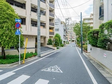 【東京都/豊島区駒込】パークハウス駒込六義園 前面道路