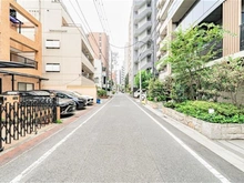 【東京都/豊島区駒込】ルフォンリブレ駒込六義園 前面道路