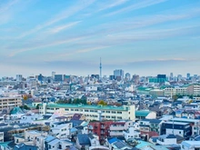 【東京都/豊島区巣鴨】ダイアパレス西巣鴨 眺望：ズームあり